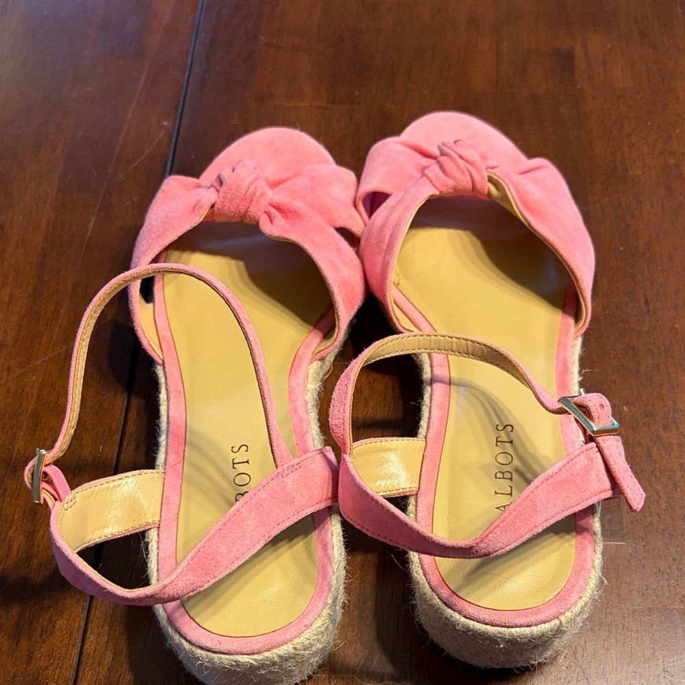 Talbots Pink Women's Sandals - Picture 2 of 10